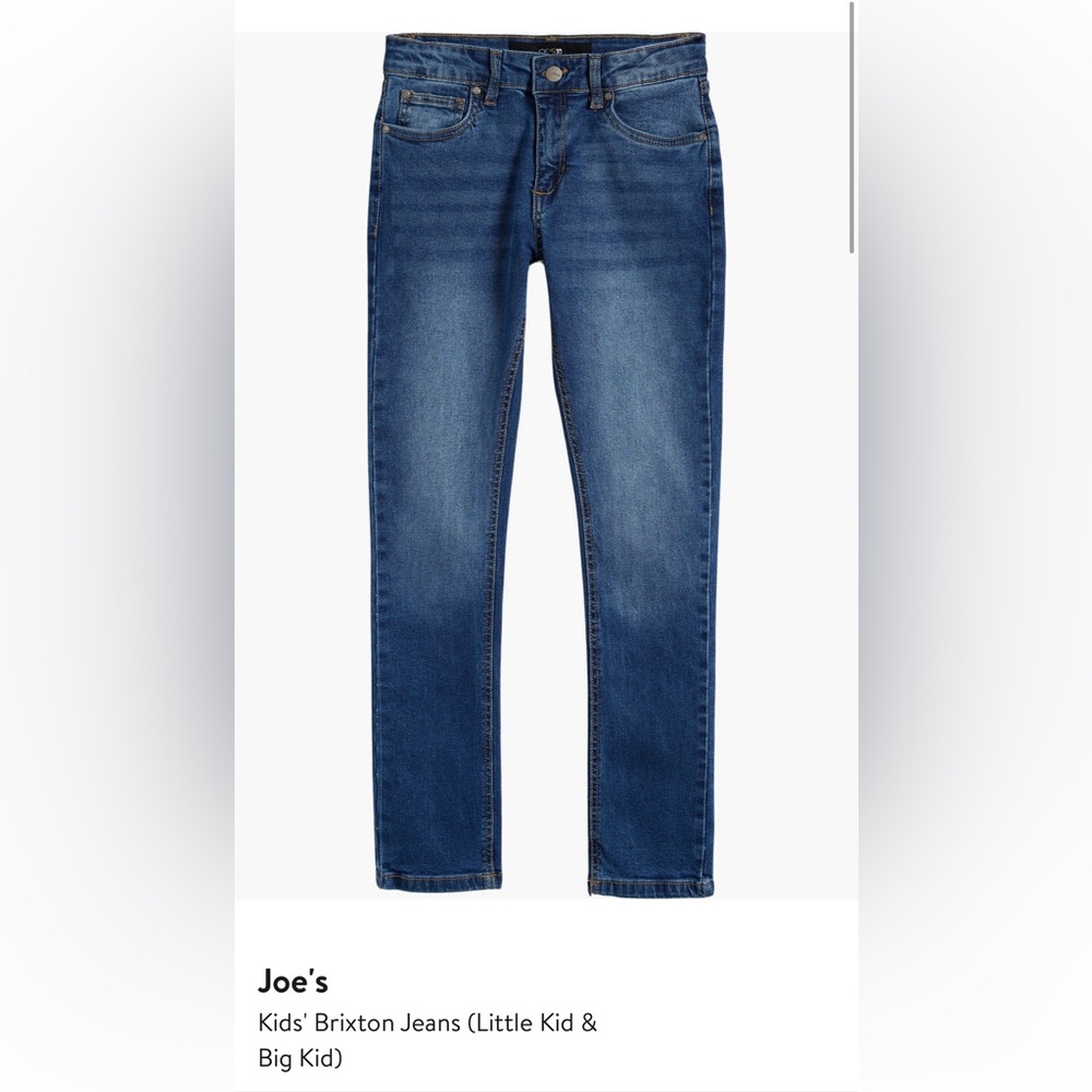 Joe's Brixton Jeans Dark Blue Denim